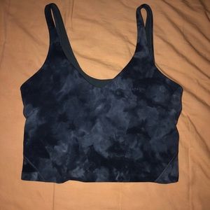 Lululemon Align Tank Charcoal Black Diamond Dye Size 10